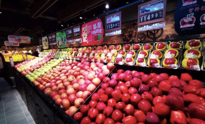水果超市商品种类,去超市买水果的图片