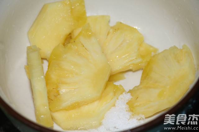 盐泡菠萝,盐水泡菠萝要泡多久