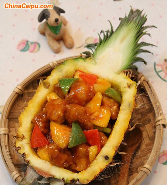 菠萝肉的家常做法,菠萝古老肉的简单做法