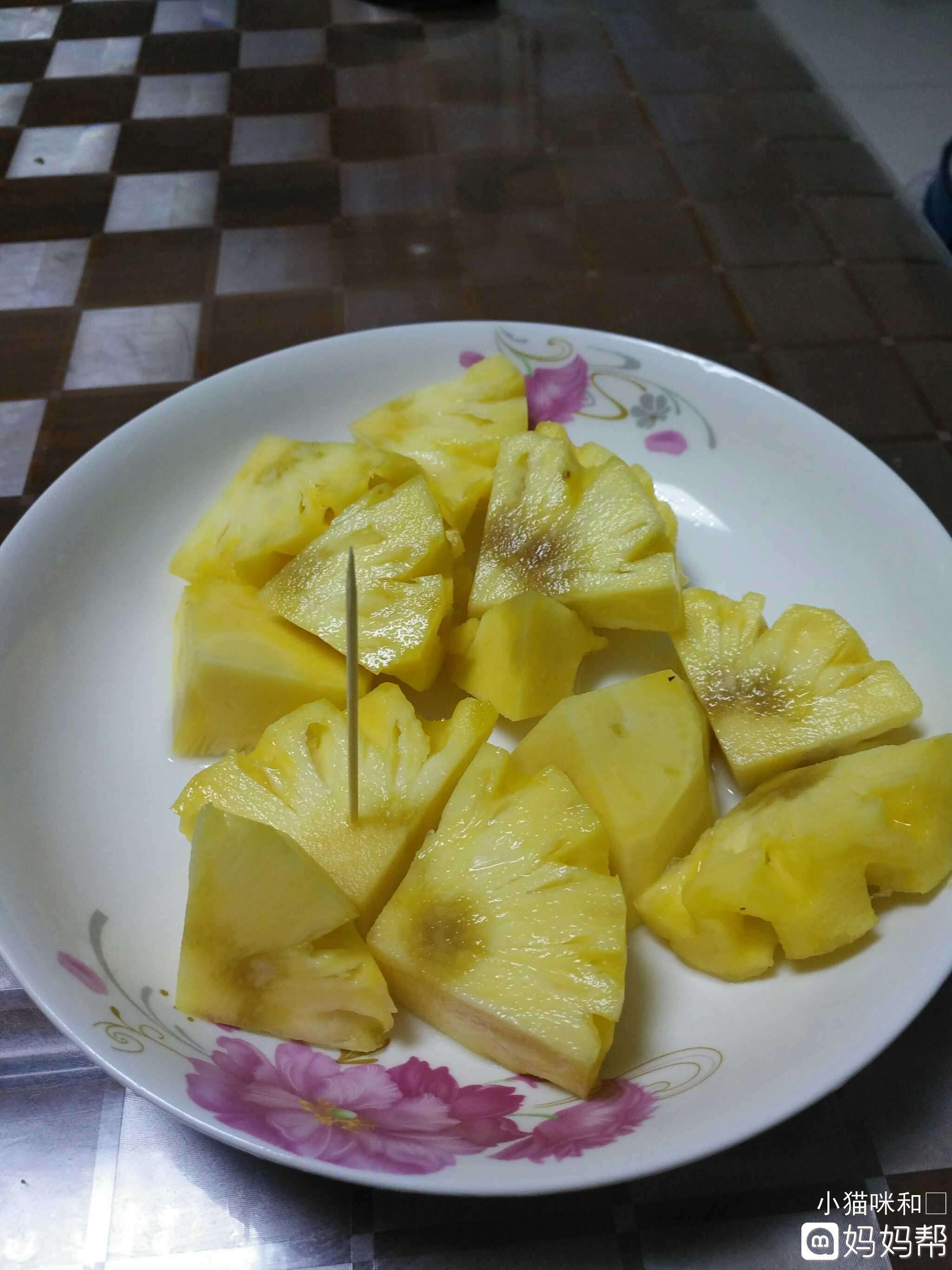 菠萝酸牙,吃水果酸倒牙了怎么办
